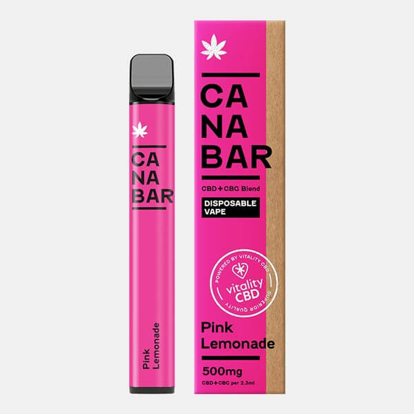 Canabar Pink Lemonade 500mg