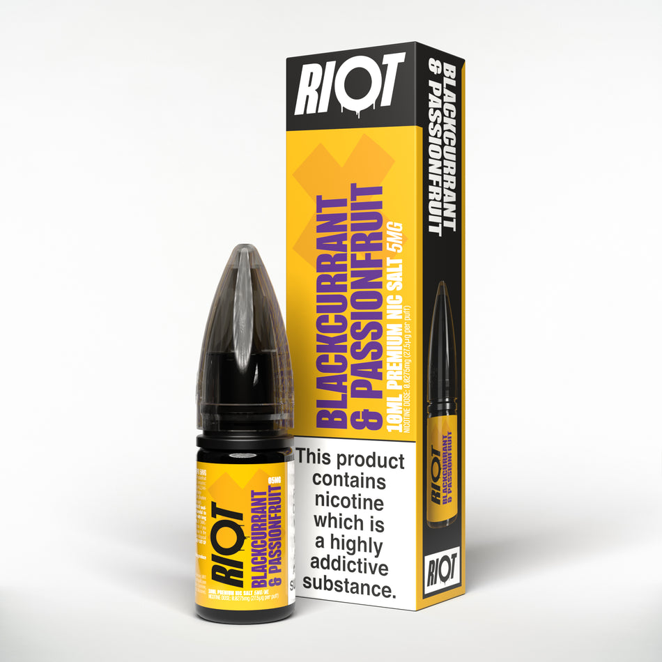 Riot X Blackcurrant Passionfruit