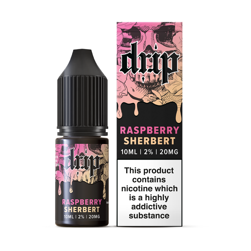 Raspberry Sherbet Drip