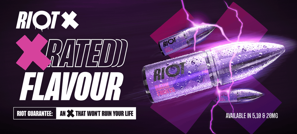 Riot 10ml Salts | 4 for £10