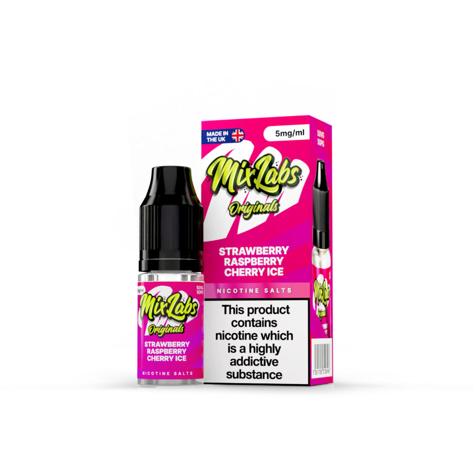 Strawberry Raspberry Cherry Ice Salt