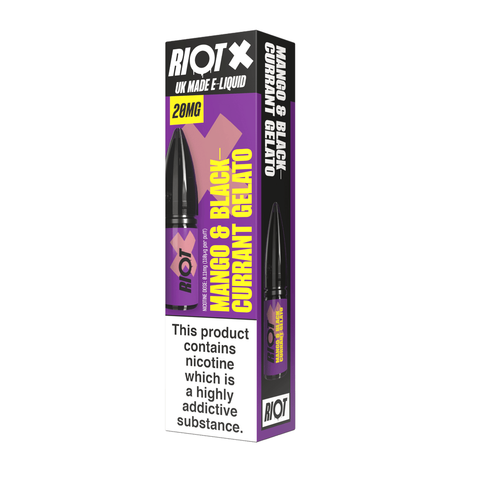 Riot X Mango & Blackcurrant Gelato