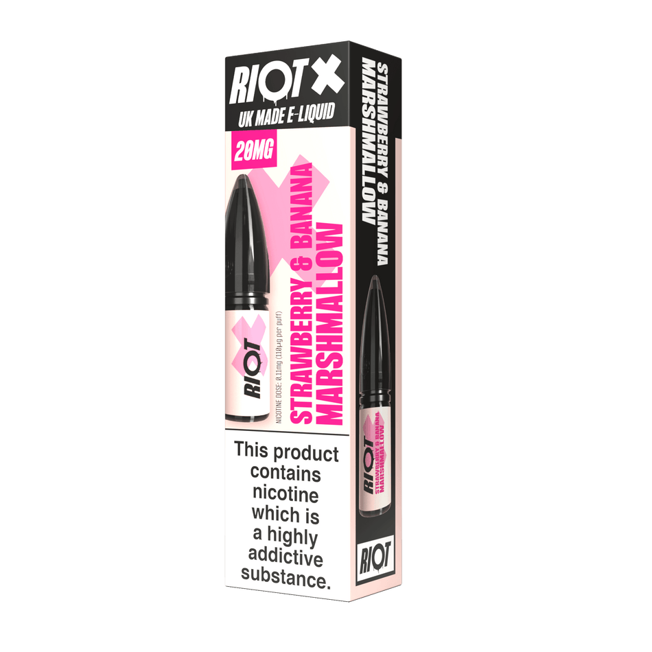Riot X Strawberry & Banana Marshmallow