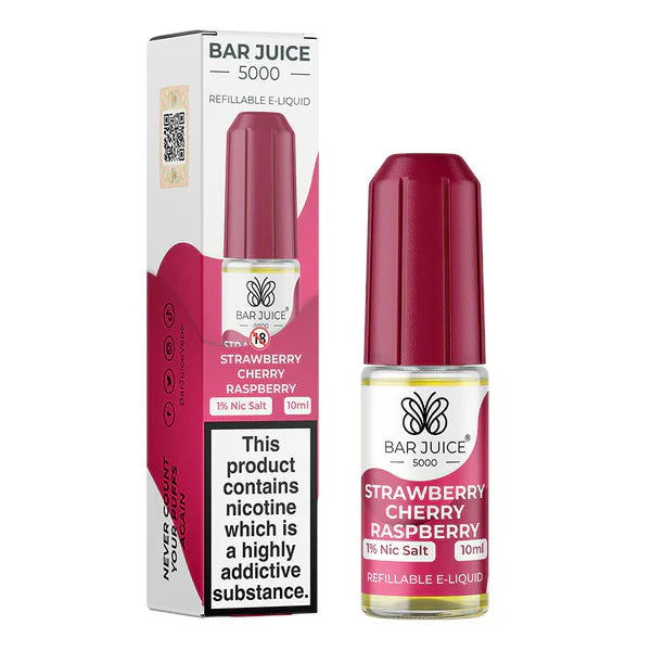 Bar Juice 5000 Strawberry Raspberry Cherry Salt